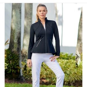 Tail Activewear Rachel Ruffle Back Jacket